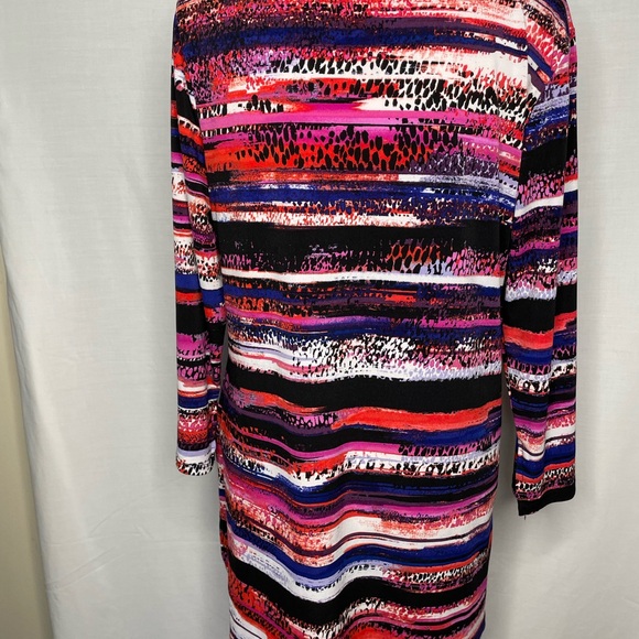 Dana Buchman Multi Color Long Sleeve Shirt Size Medium - Picture 4 of 6